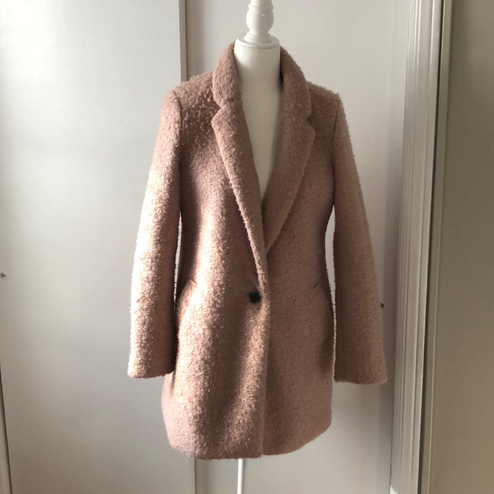 Lambswool type coat